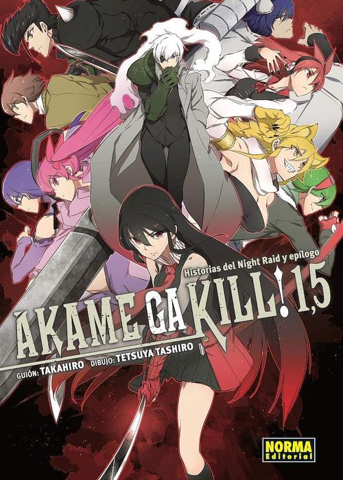 AKAME GA KILL! 1.5 HISTORIAS DEL NIGHT RAID Y EPILOGO